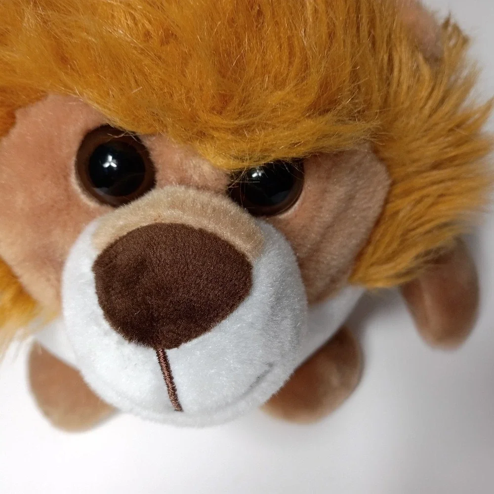 Chelsea Teddy Bear Co Round Lion 7 1/2